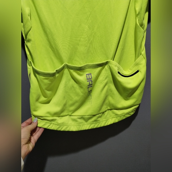 BRAND NEW Baleaf Mens Laureate Half Zip Thermal Jersey XL Fluorescent Yellow New - Picture 6 of 7